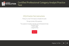 Category Analyst Practice Test for CMA Exam
